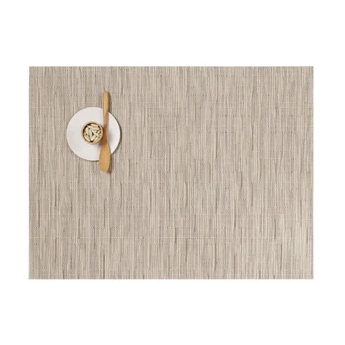 Durable Chilewich Bamboo Placemat crafted from TerraStrand®, stain-resistant and easy to clean.