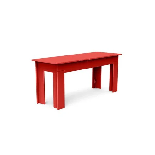 Sustainable patio seating in recycled plastic with durable, fade-resistant finish (Copy)