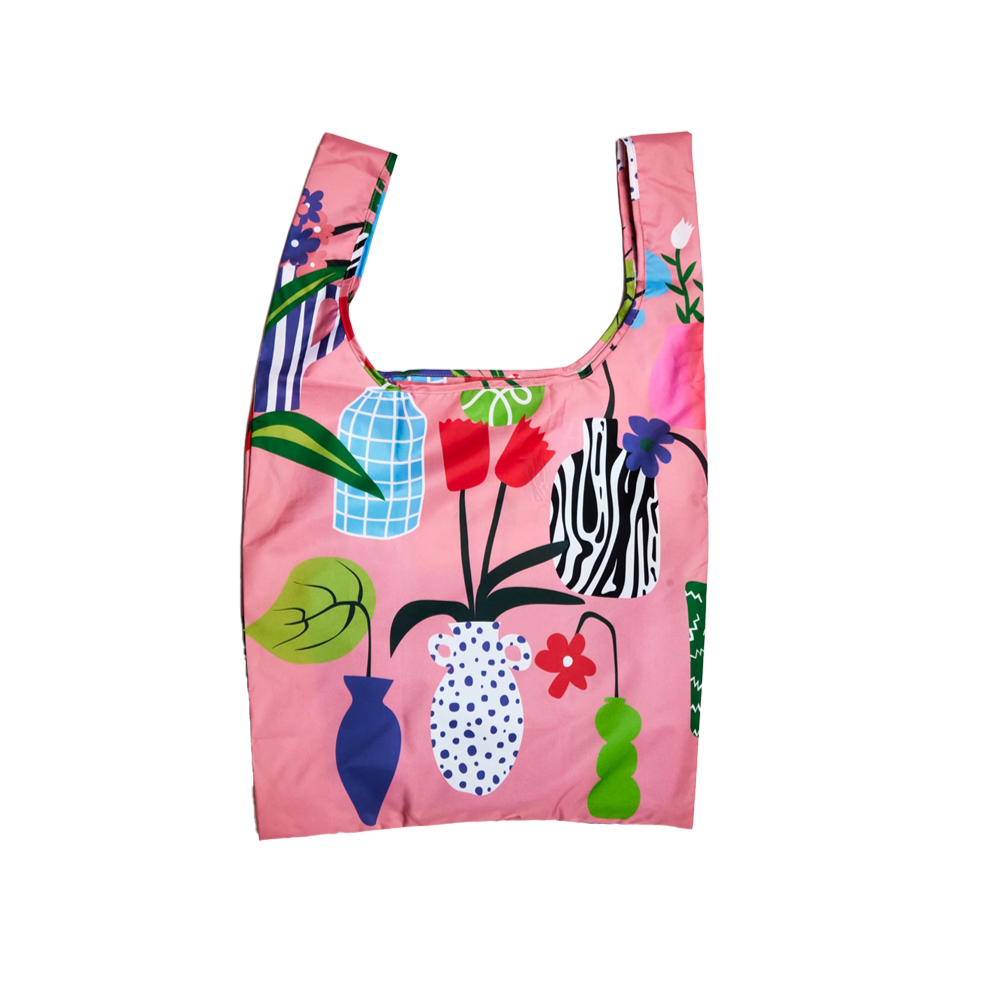 Original Duckhead reusable bag in Vases print