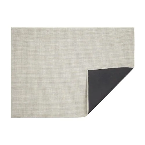 Classic Chilewich Basketweave Rug in versatile colors, available in multiple sizes for high-traffic areas.