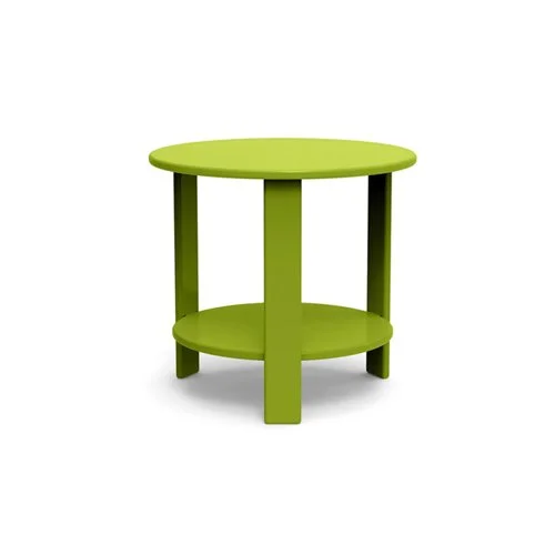 Durable outdoor end table in bold color options, crafted by Loll Designs. (Copy)