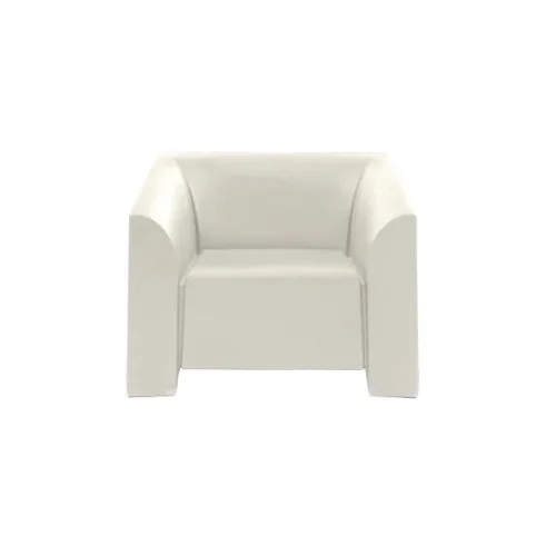 Sculptural polyethylene chair with bold curves from the MB Collection.