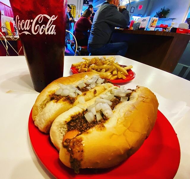 In Fort Wayne we eat Coneys. This is Jeff&rsquo;s Coney at Georgetown Square. They also have yummy pink cupcakes.
