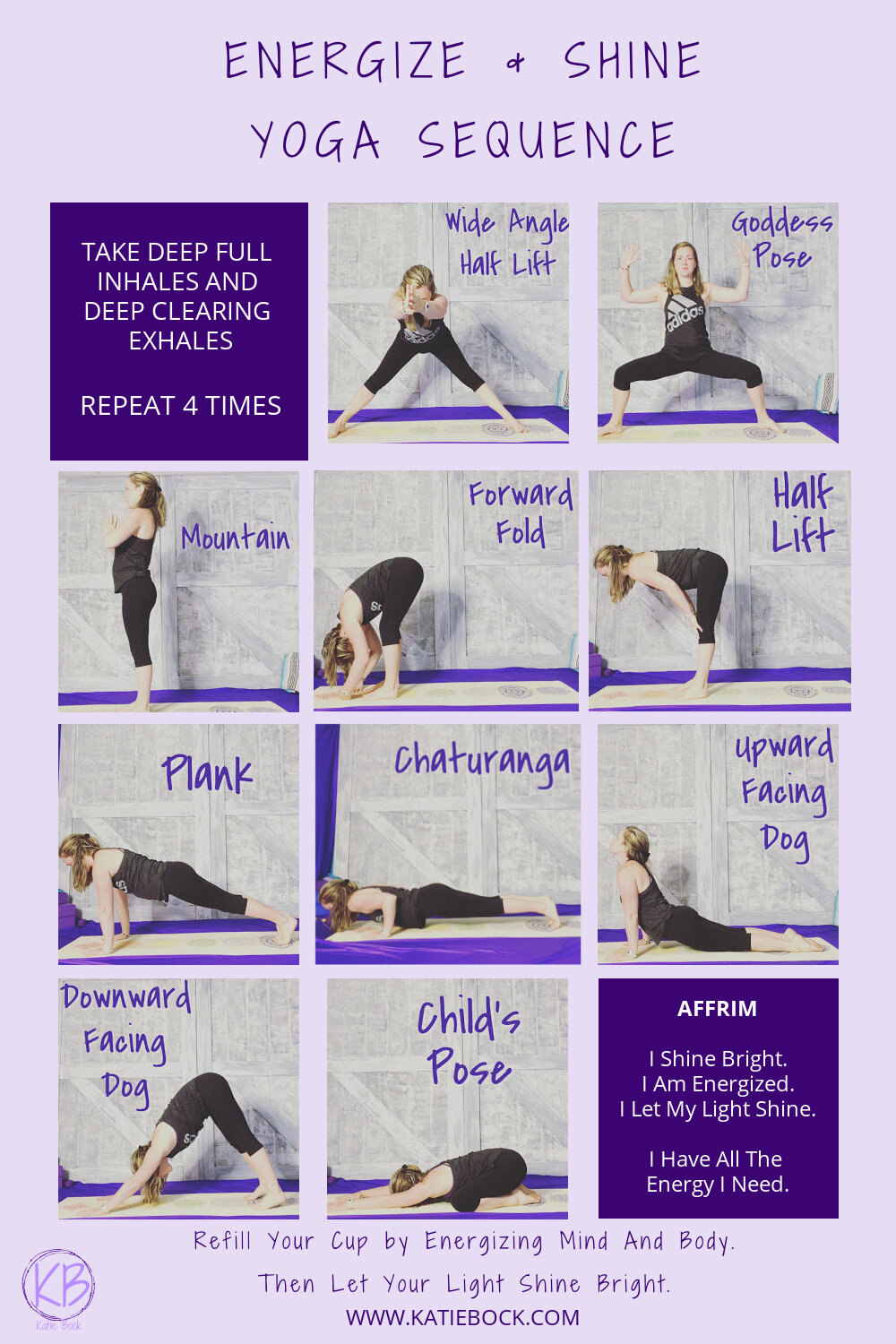 Energize And Shine Yoga Sequence