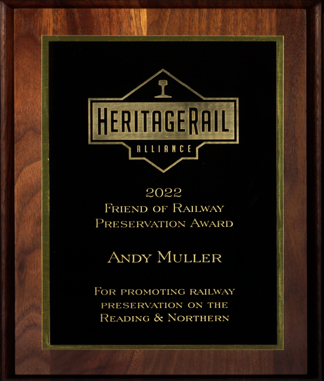 “Friend of Restoration” Award