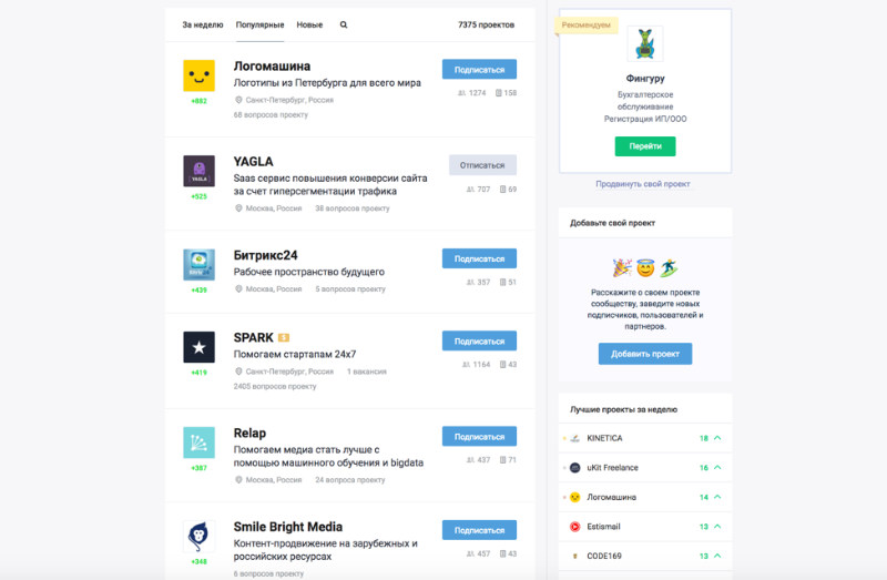 Smile Bright Media Inc. занимает 6 место в рейтинге корпоративных блогов на Spark.ru (из 7375 компаний со всего мира)