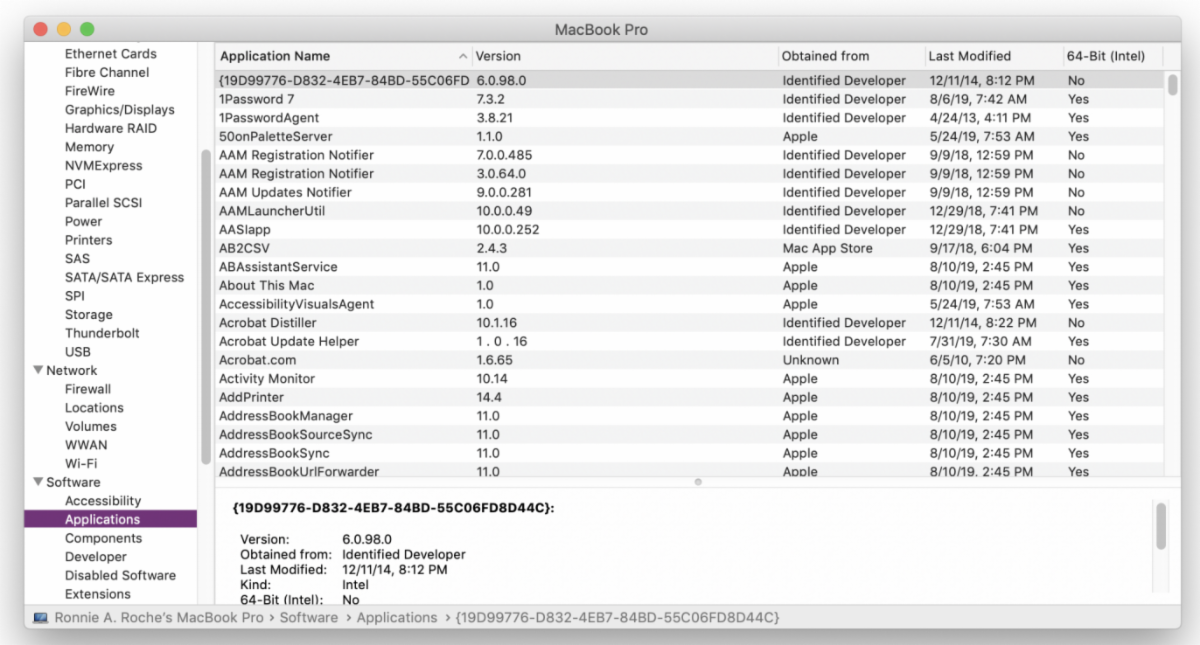 white macbook 32 or 64 bit