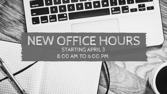 Extended Administrative Office Hours