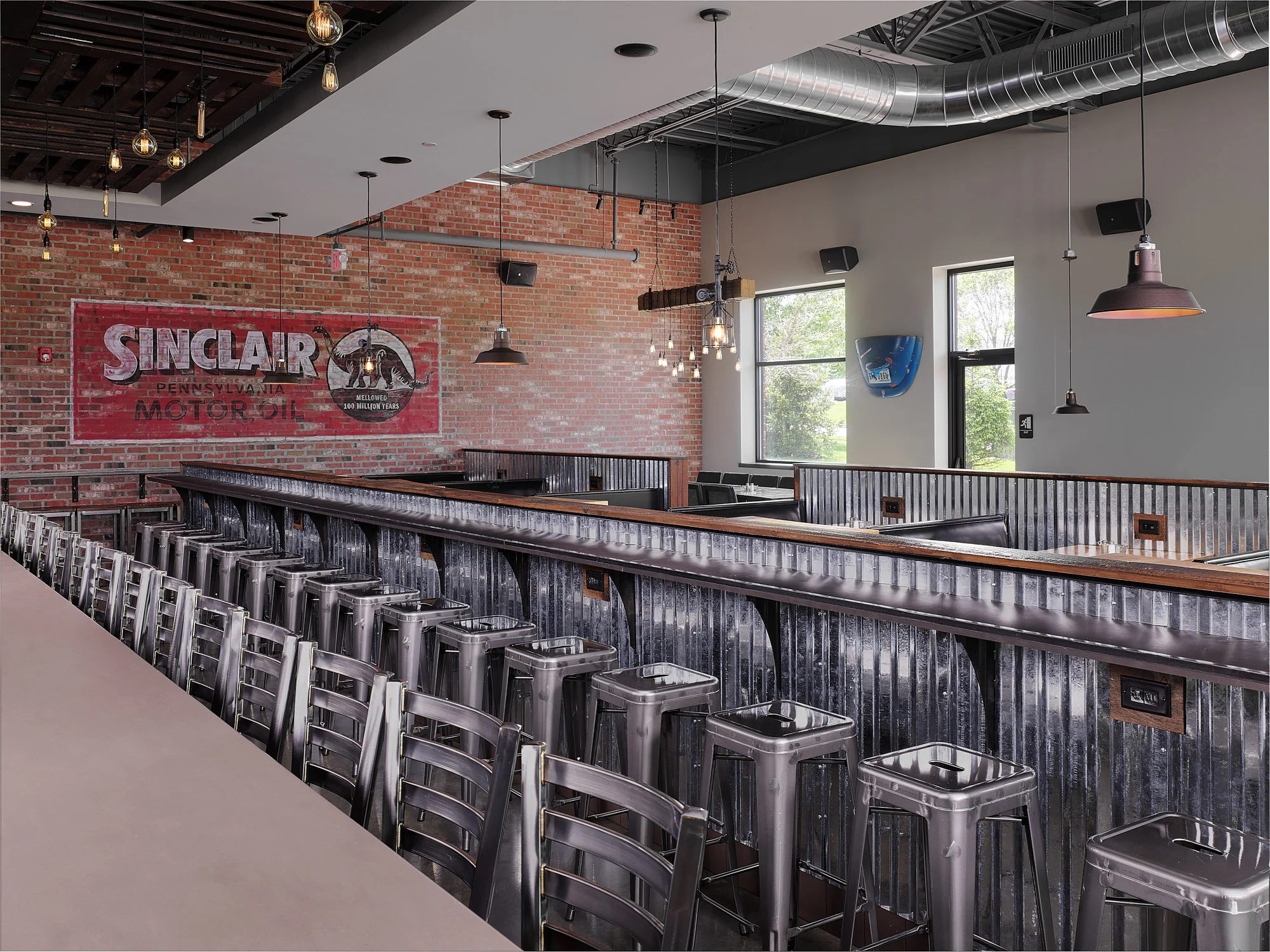 Epicurean Garage in Chester Springs PA for D. Fickler Construction and Arcus Design Group