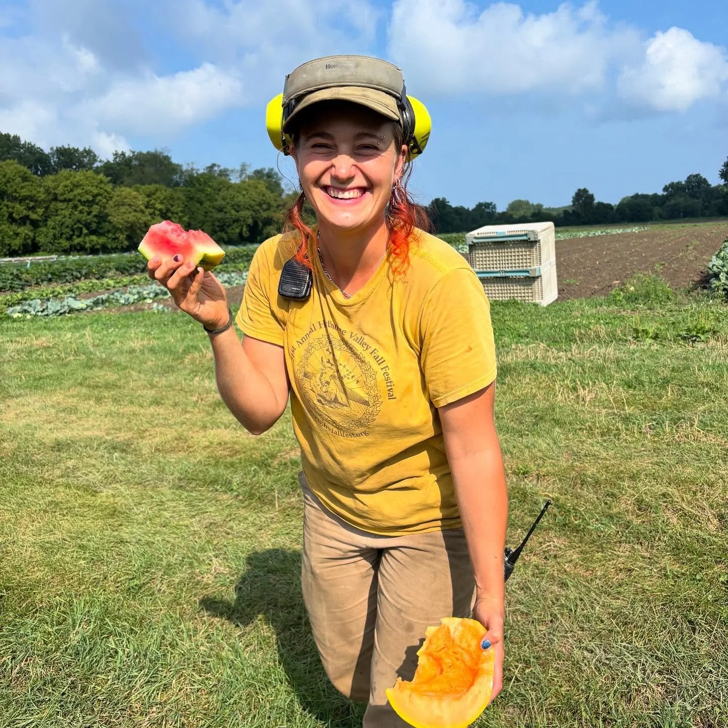 The past few Julys have left us a little melancholy... but this July we&rsquo;ve just got melons! Happy August-Eve to all🌶️🍆🥔🍈🍉