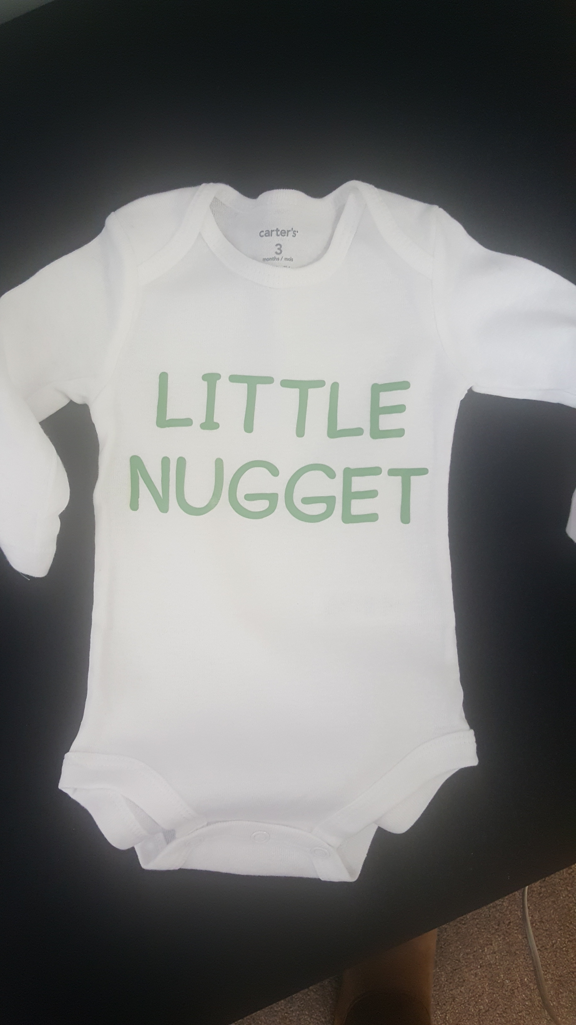 little nugget onesie