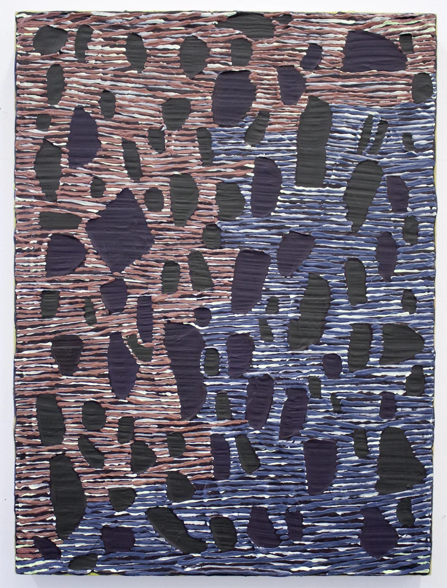 Between Two Grains of Sand Acrylic on linen 15” x 20" 2017 