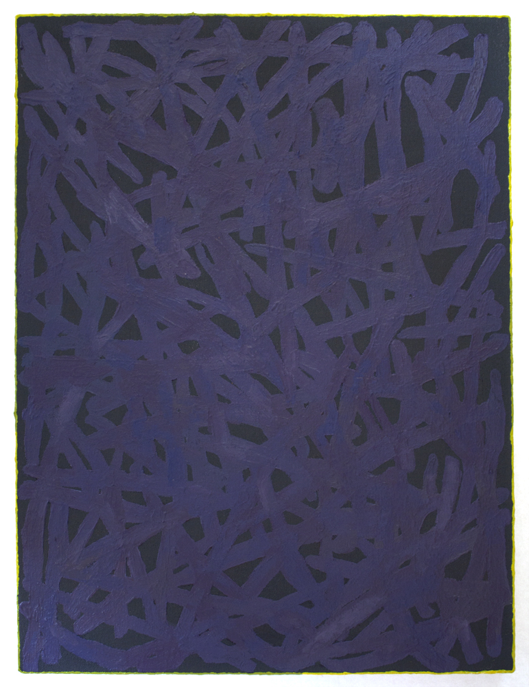   Criss Cross, a crylic on canvas, 15” x 20", 2017 