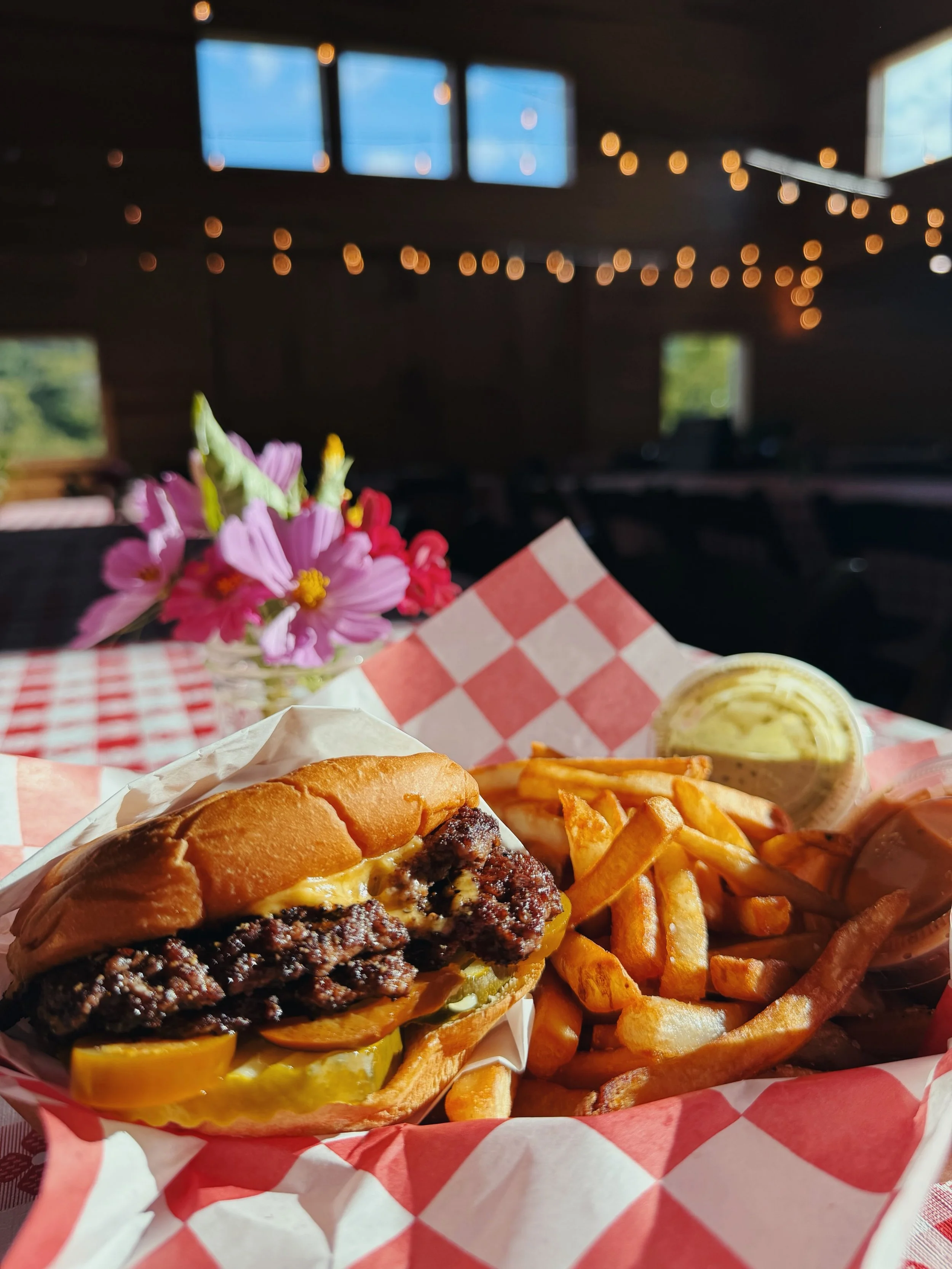 One more night&hellip;for now! Join us Saturday, September 26th for a family-friendly dinner on the farm with lots of options, including BBQ, smash burgers, chicken tenders, tallow fries, and power bowls. Scratch-made dessert available too! Try our K