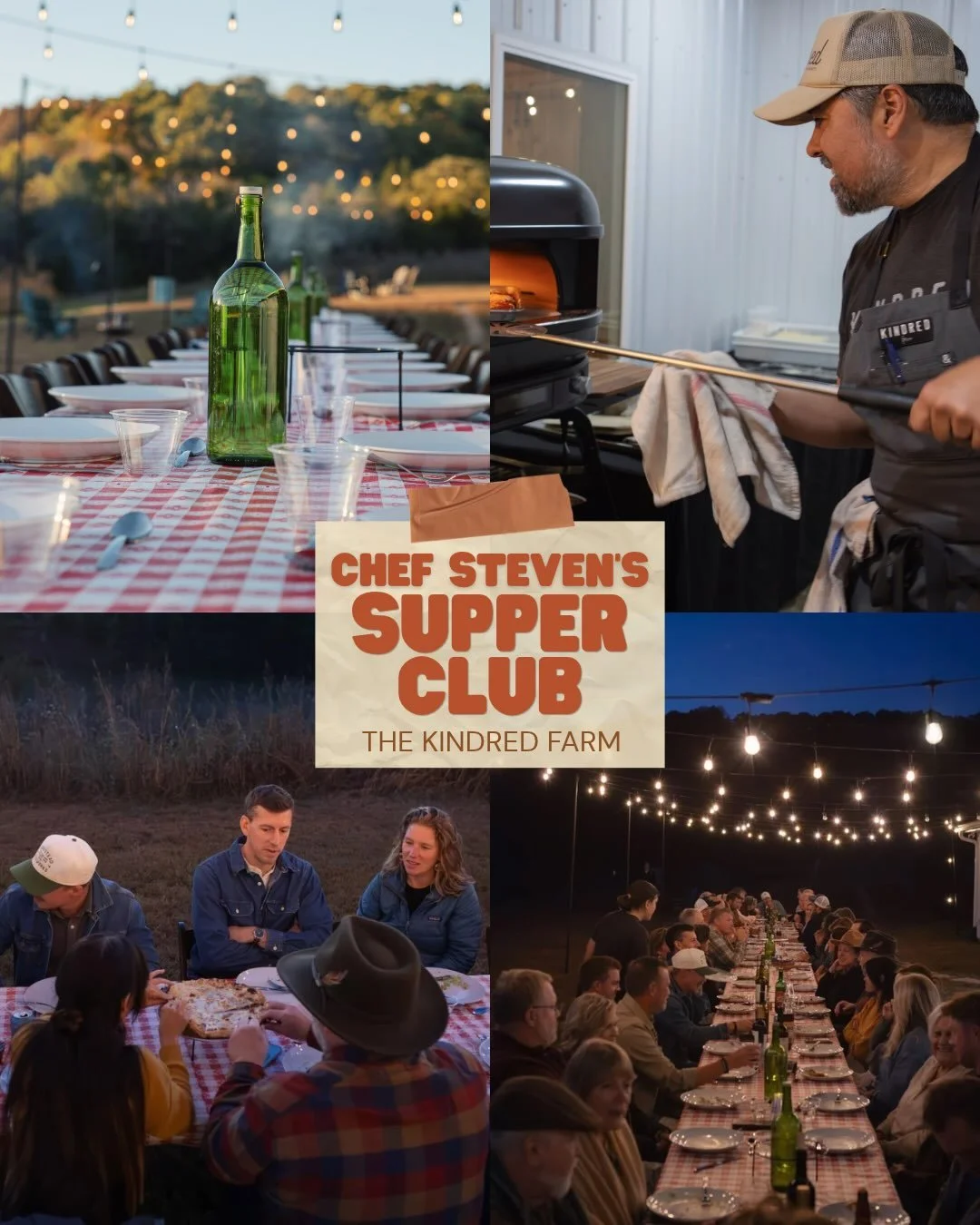 This Friday night, Chef Steven&rsquo;s favorite scratch-made Mexican food is on the menu. 🍽️ ✨

Make the most of these dreamy fall nights and join the table! Get your tickets at the link in bio or thekindredfarm.com. 

Dinner photos by Cassie Kenned