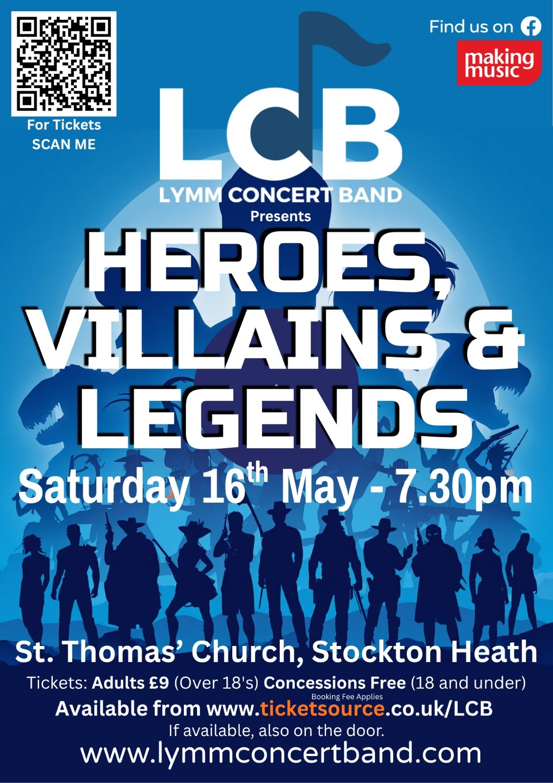 stockton heath, evening concert