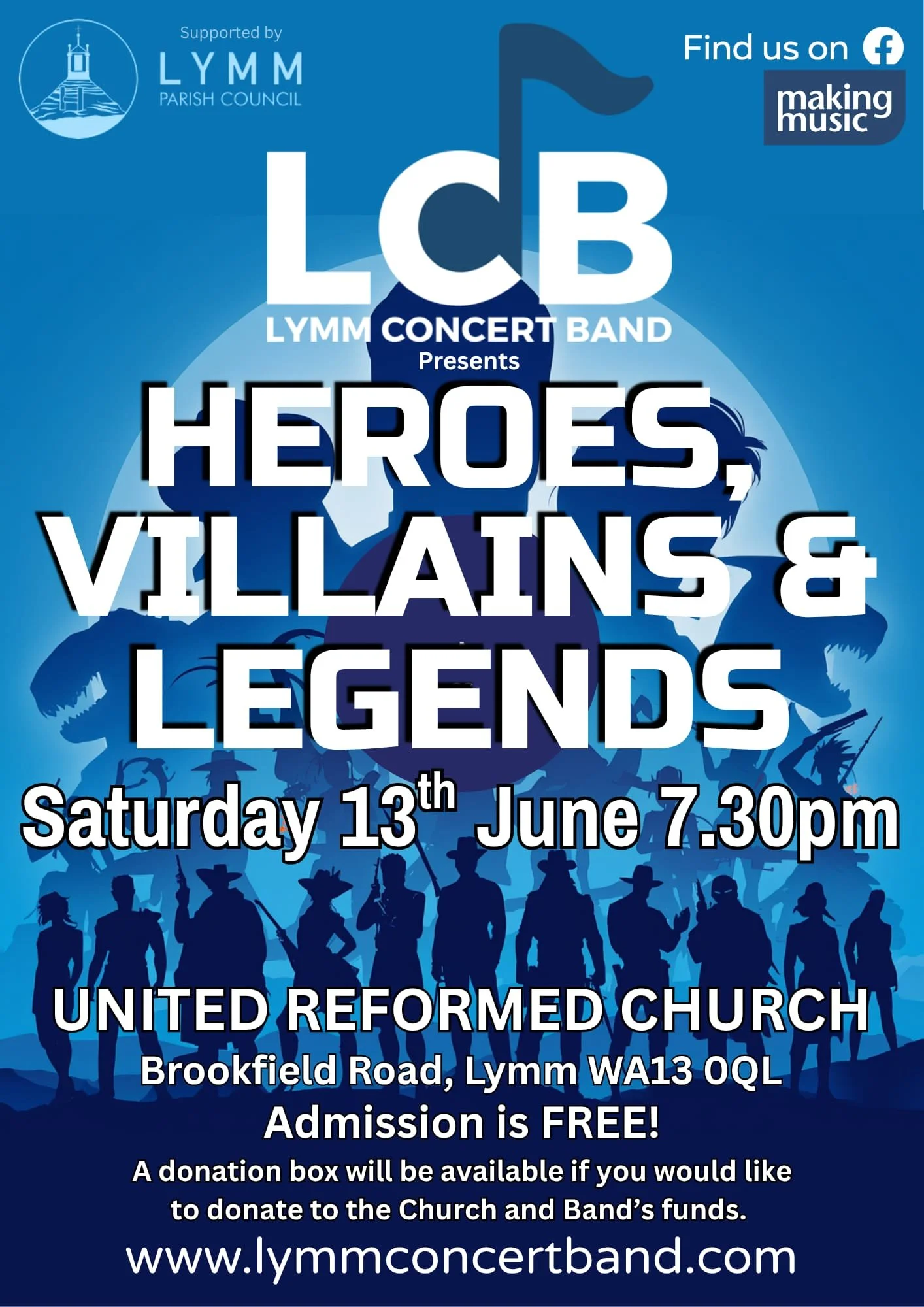 Heroes, Villans &amp; Legends - LYmm UNITED REFORM CHURCH (FREE)