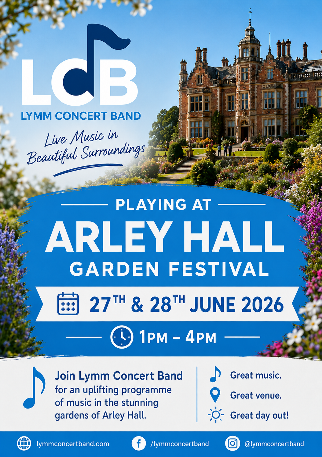 Arley Hall Garden Festival 2026