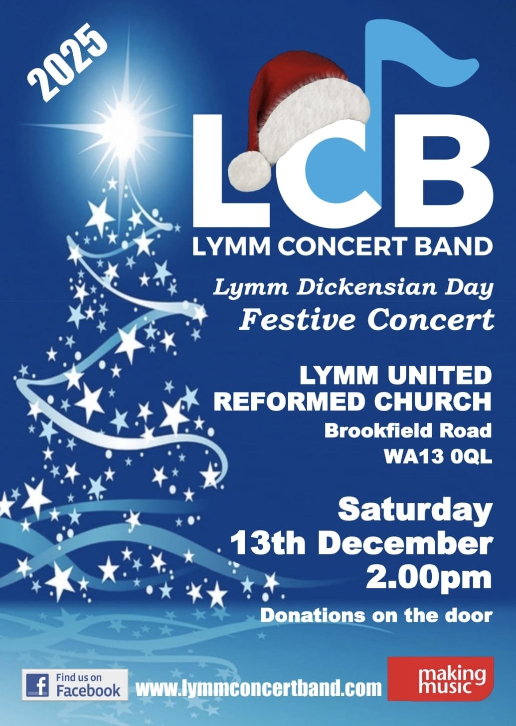 Lymm Concert Band Lymm Dickensian Day 2025