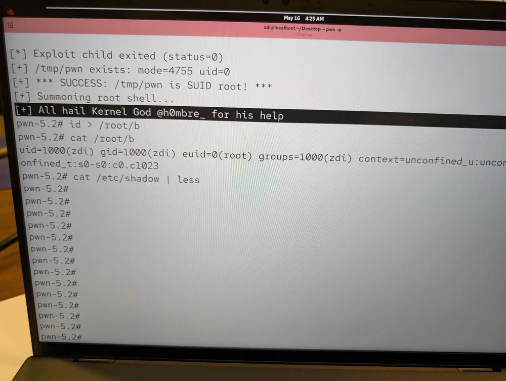AttackFeed by Joe Wagner | Pwn2Own Berlin 2026: Day Three Results and Master of Pwn  - Zero Day Initiative - Blog