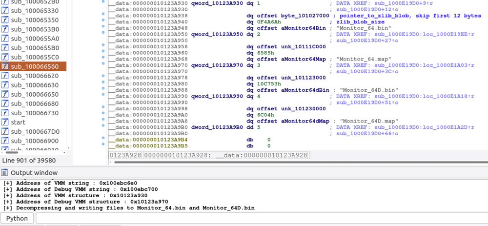 Figure 1 - Compressed VMM Mach-O executable