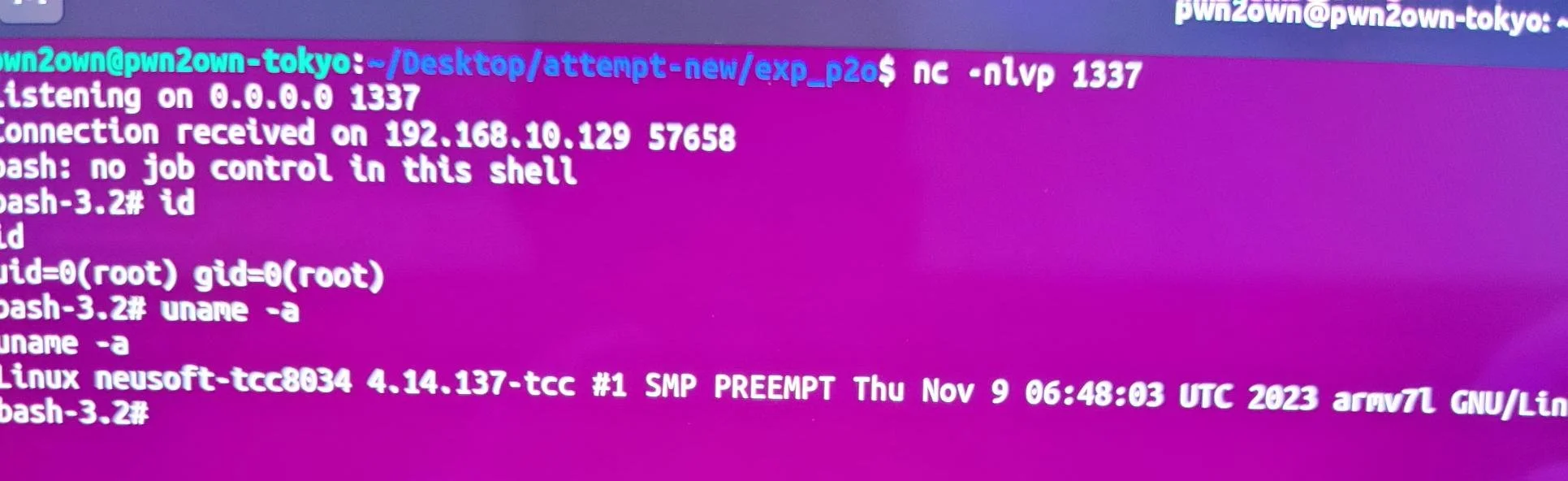 Zero Day Initiative — Pwn2Own Automotive 2024 - Day One Results