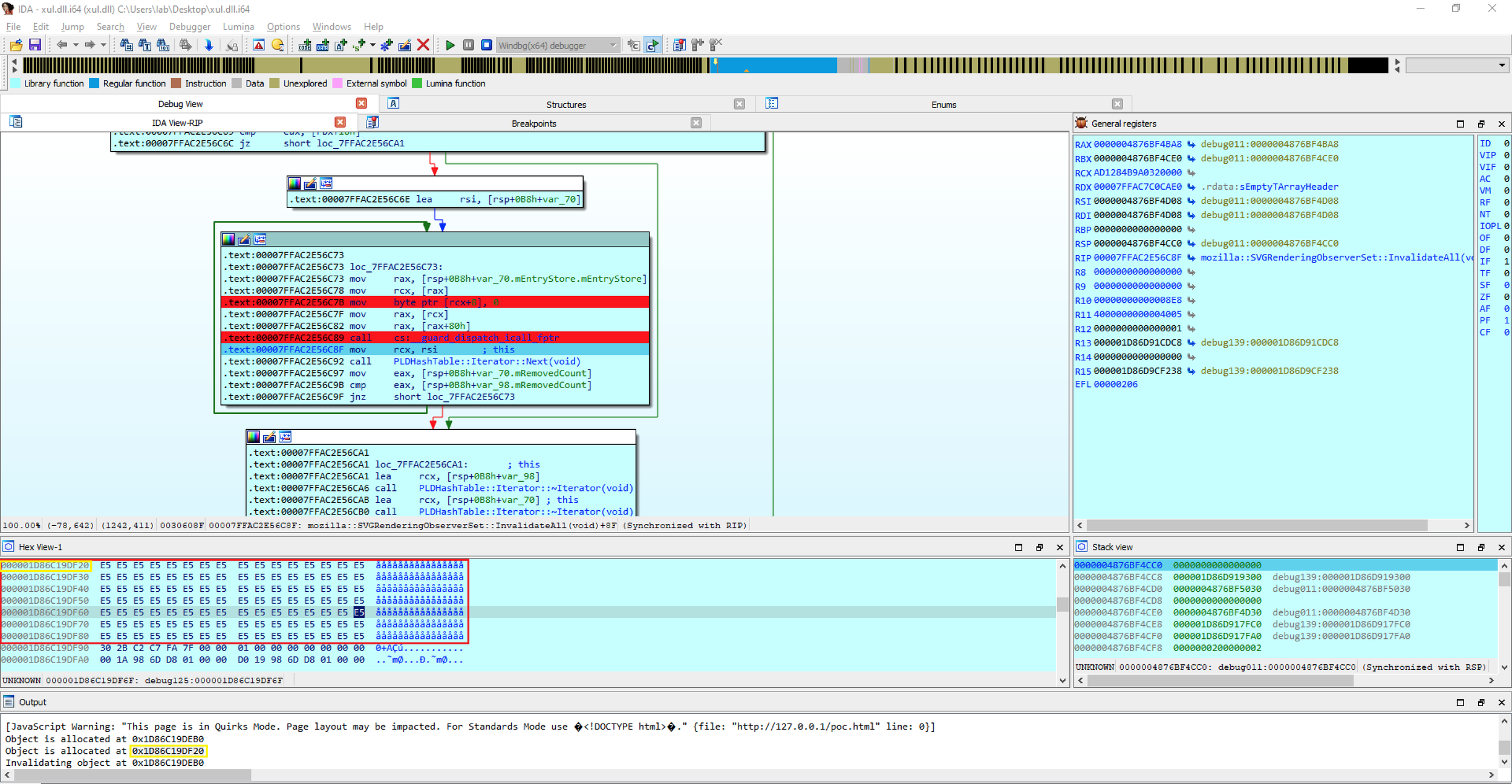 Complete UAF exploit - UD Capture