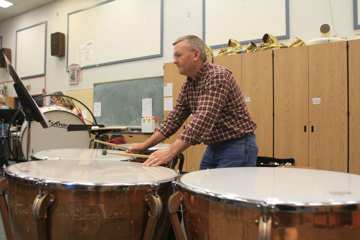 Drew Langley Manipulates the Timpani