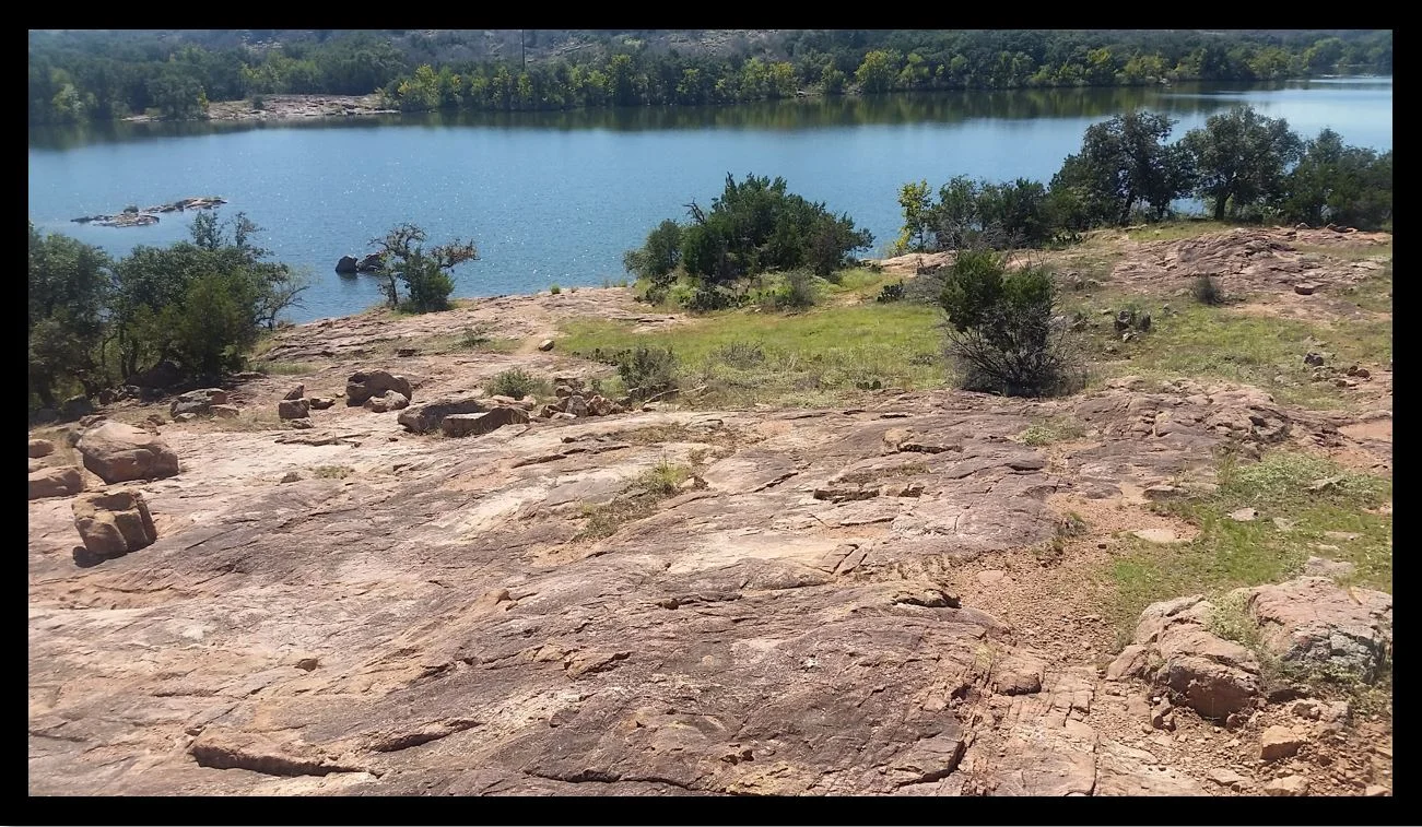 Located at the south end of the lake, and west side of the park, this elevated area is spotted with level areas where strategically placed scopes could get sights on both solar &night sky observing.