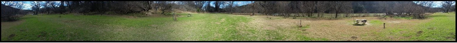 The back portion of the River Group sites.