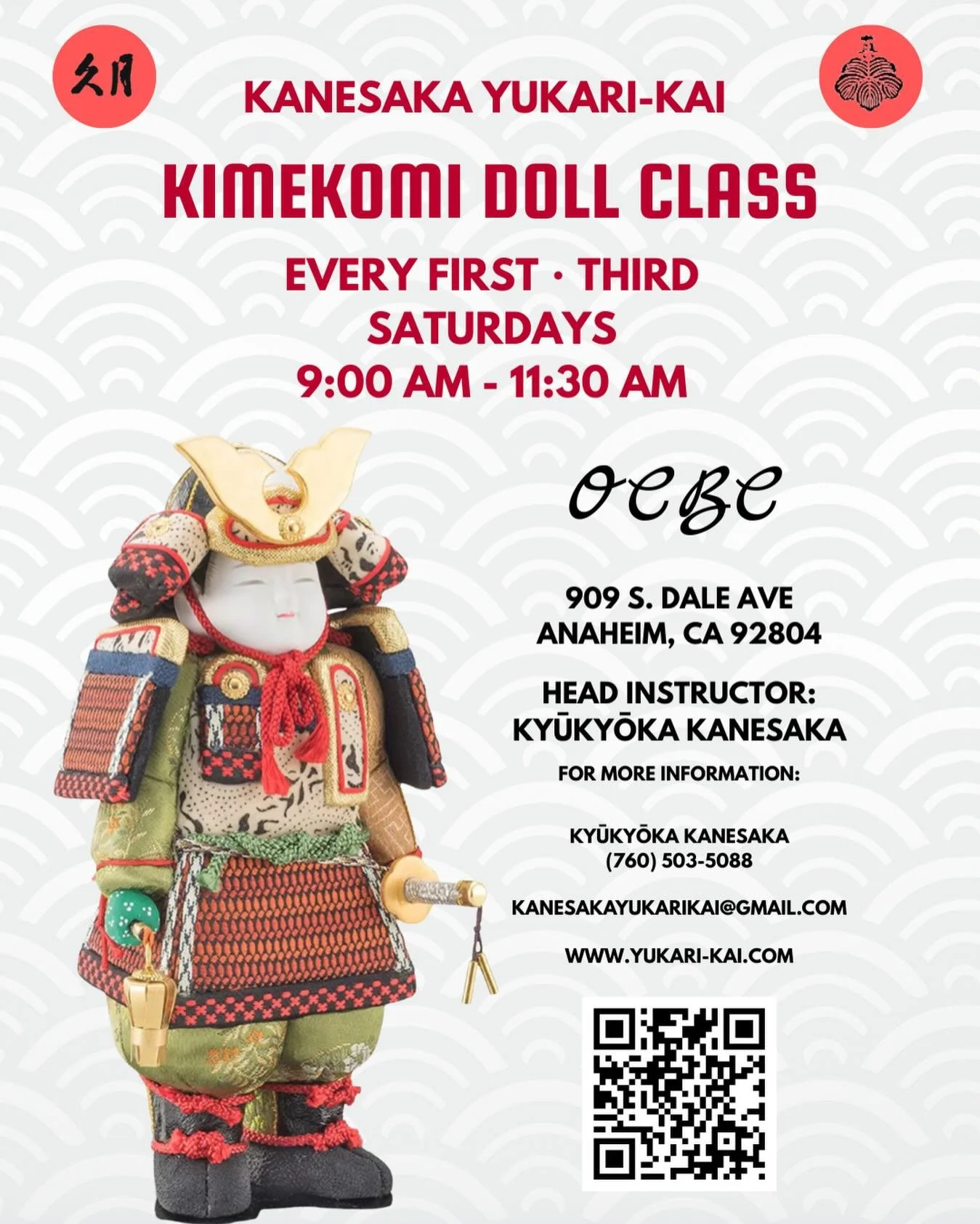 Come learn the art of Kimekomi dolls every 1st and 3rd Saturdays @orangecountybuddhist from 9 am - 11:30 am!

#kanesakayukarikai #kimekomidolls #kimekomi #japanesedolls #japanesecraft #japanesetradition #japaneseculture #ocbc #kimekomidoll