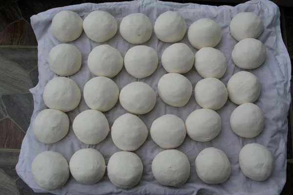 Making Shanklish Cheese