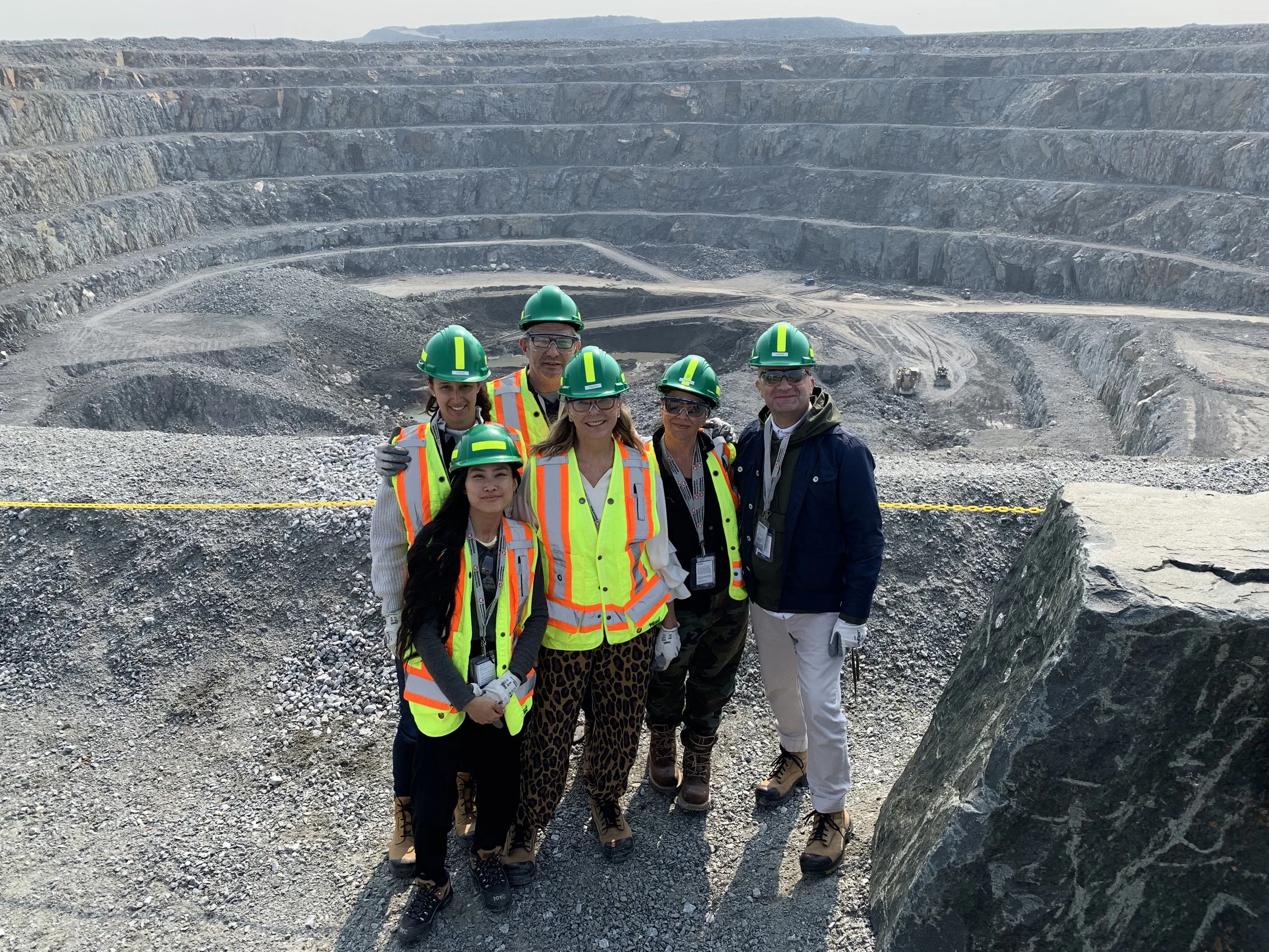 From left: Canadamark’s Rachel Aaron, Wing Yin Yau, Mark Davis, Silvia Furmanovich, Jennifer Shanker, and Vram Minassian.