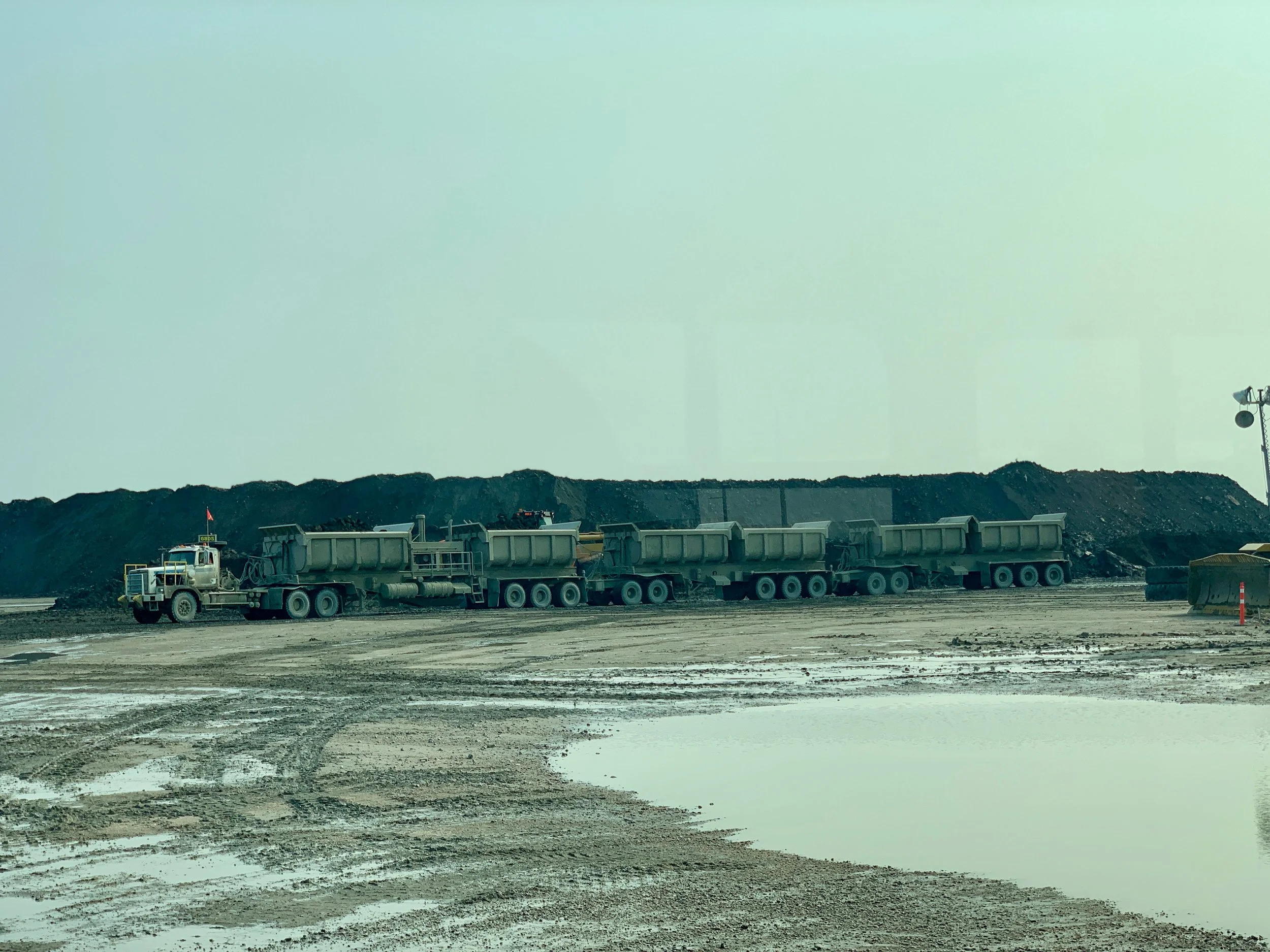 More train than truck.