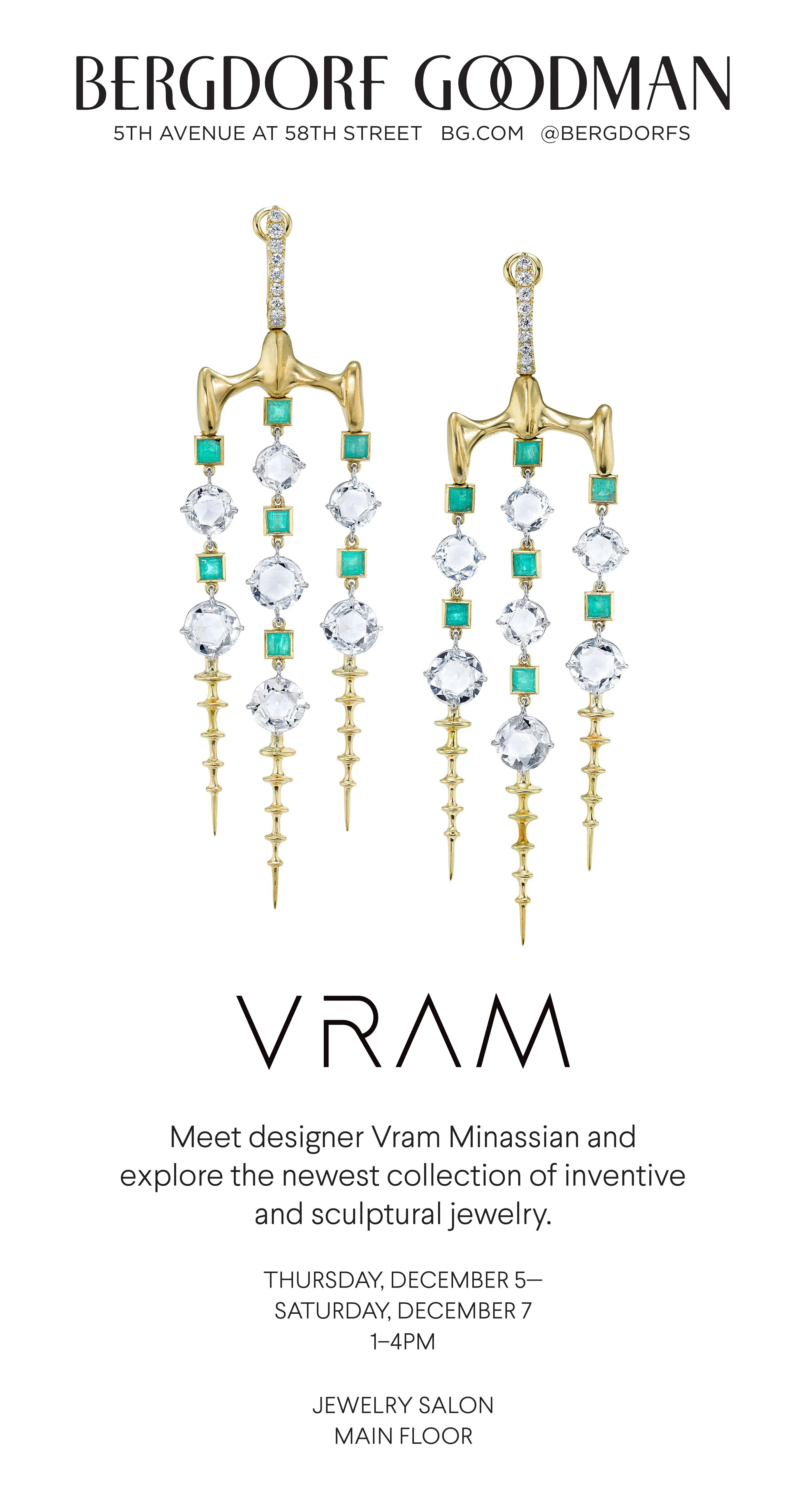 VRAM Jewelry x Bergdorf Goodman Holiday 2019 Show