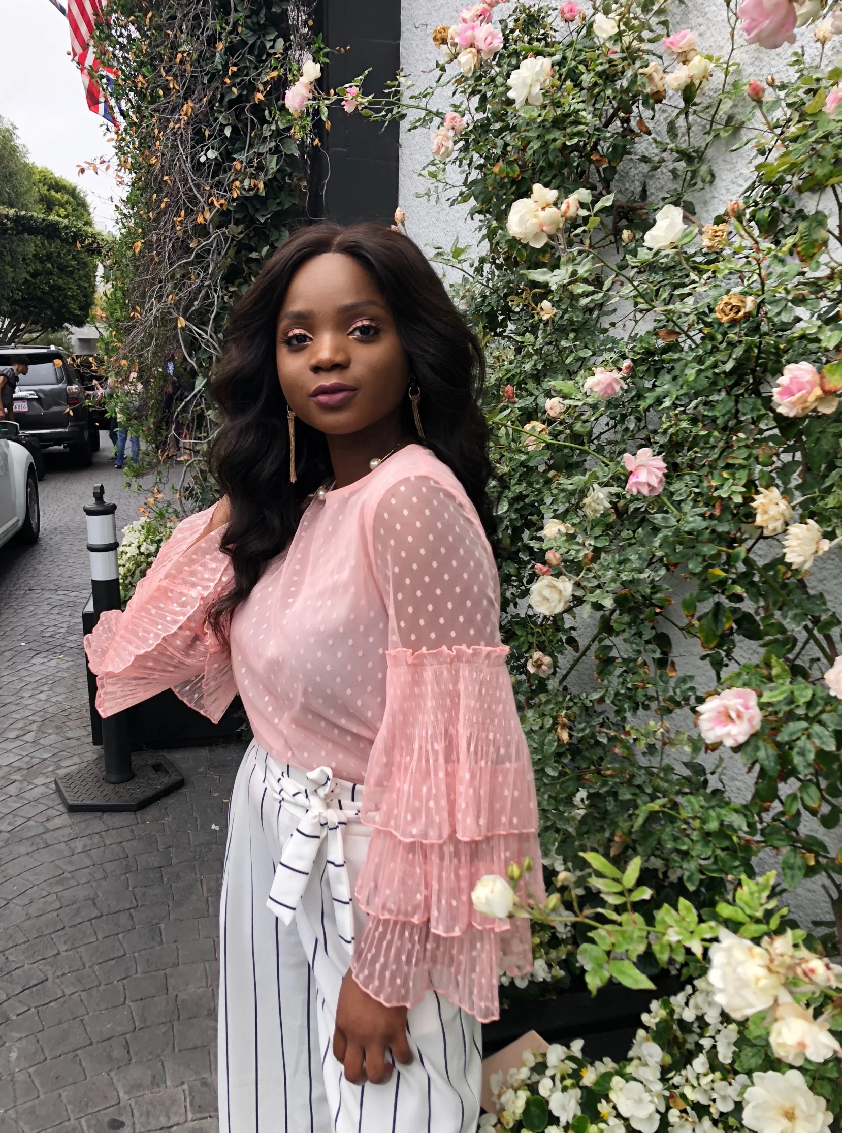 Hi, beautiful people! My name is Tarah-Lynn Saint-Elien. I am Miss Black New Jersey and a fashion writer for Teen Vogue. I'm also the host of Dressed for Battle Podcast. But above all, I am a fierce and favored fashionista, passionate about encouraging and empowering young women to fully grasp their worth in Christ. Through my award-winning brand Adorned in Armor, I inspire thousands of young women to conquer life through faith and style. After just one year, my readers nominated Adorned in Armor as a finalist for the Best International Blog in the 2014 Cosmopolitan UK Awards. AIA was inspired by Ephesians 6’s message about putting on the full armor of God and preaches to properly uniform spiritually and physically in order to fight in victory. You can find me styling, hosting events and speaking at self-worth and branding workshops. Follow my fashion and faith-driven adventures @adornedinarmor and adornedinarmor.com !