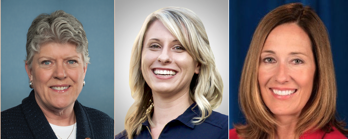 Rep. Julia Brownley, Katie Hill, and Assembly Member Jacqui Irwin