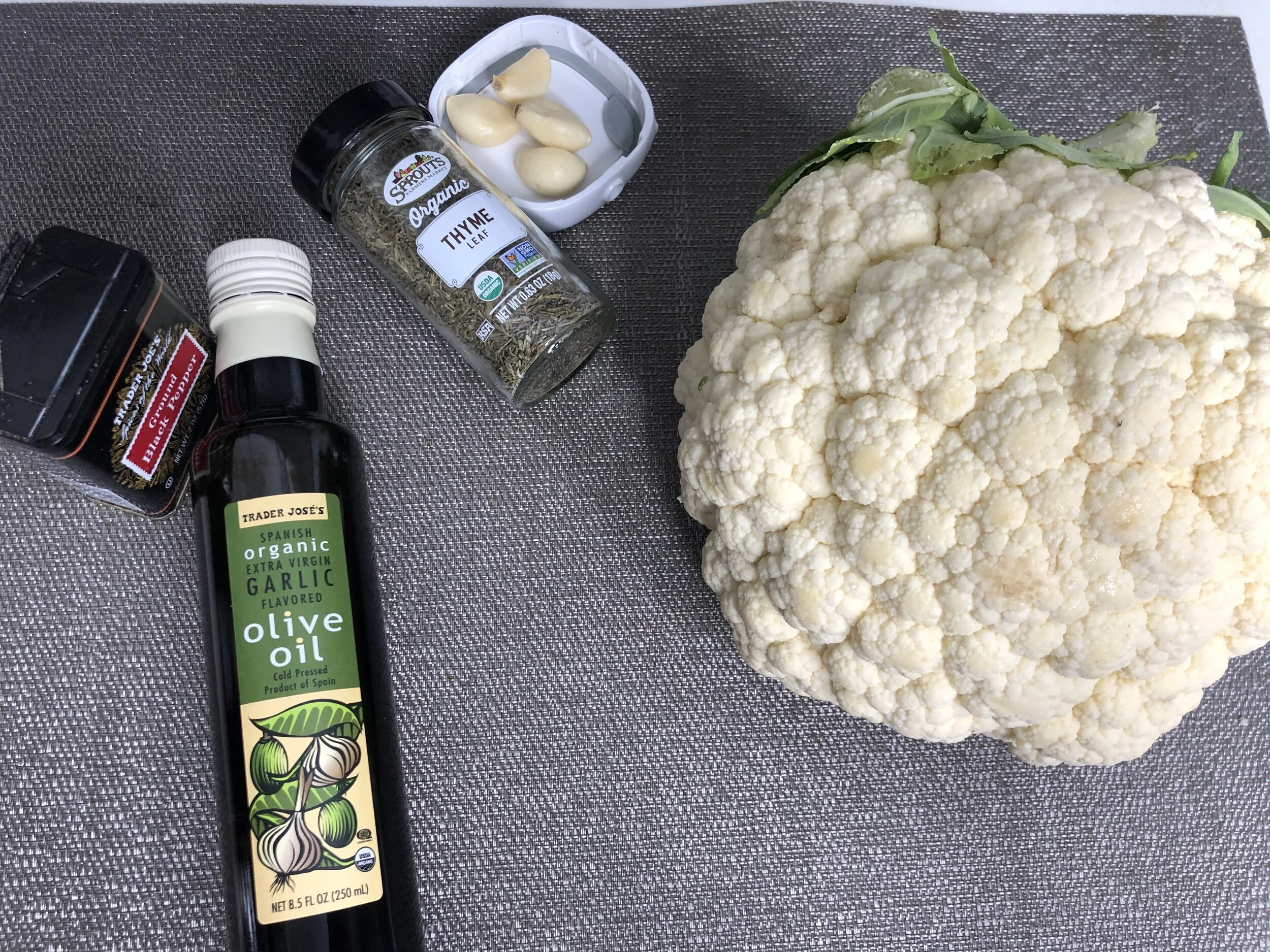 QUICK HEALTHY CAULIFLOWER MASH POTATOES 