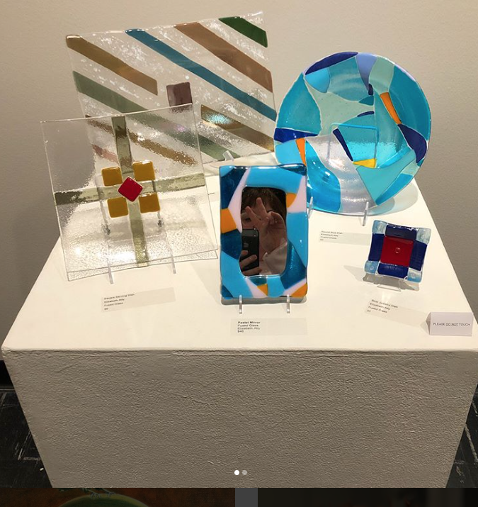 Fused Glass Elizabeth Atley