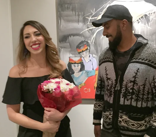 Hiba with flowers.jpg