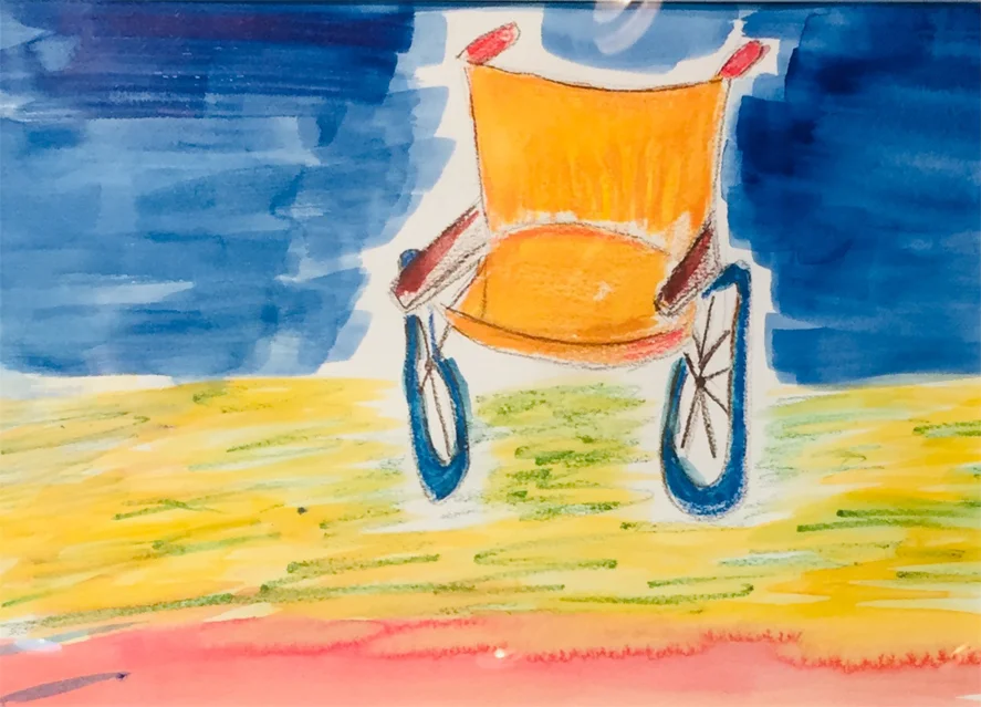 My Mothers Wheelchair Anne Gurry Hoddersen