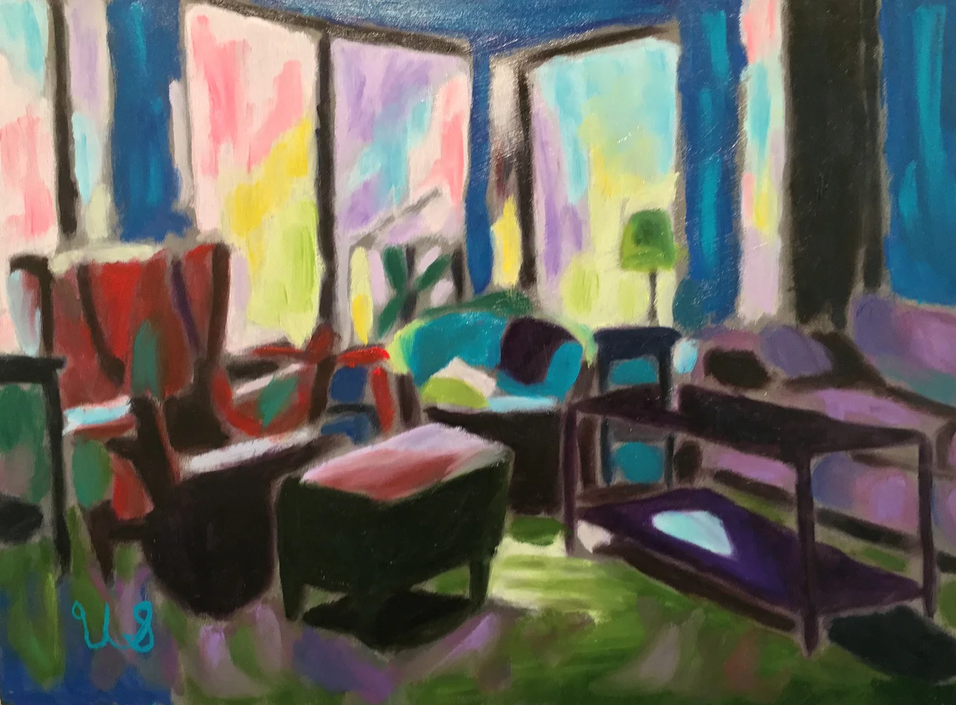 Living Room Ursula Sahagain