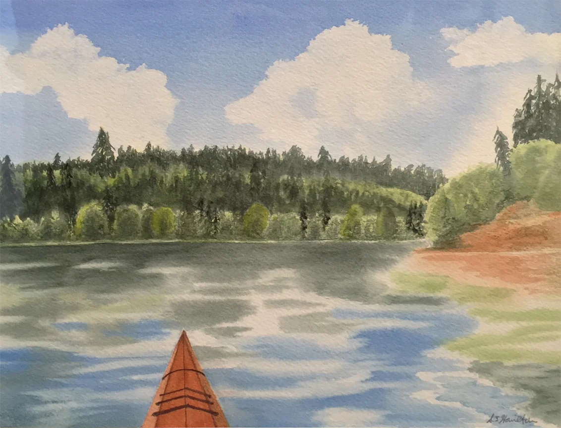 Kayaking Hammersley Inlet, WA Susan E Hamilton