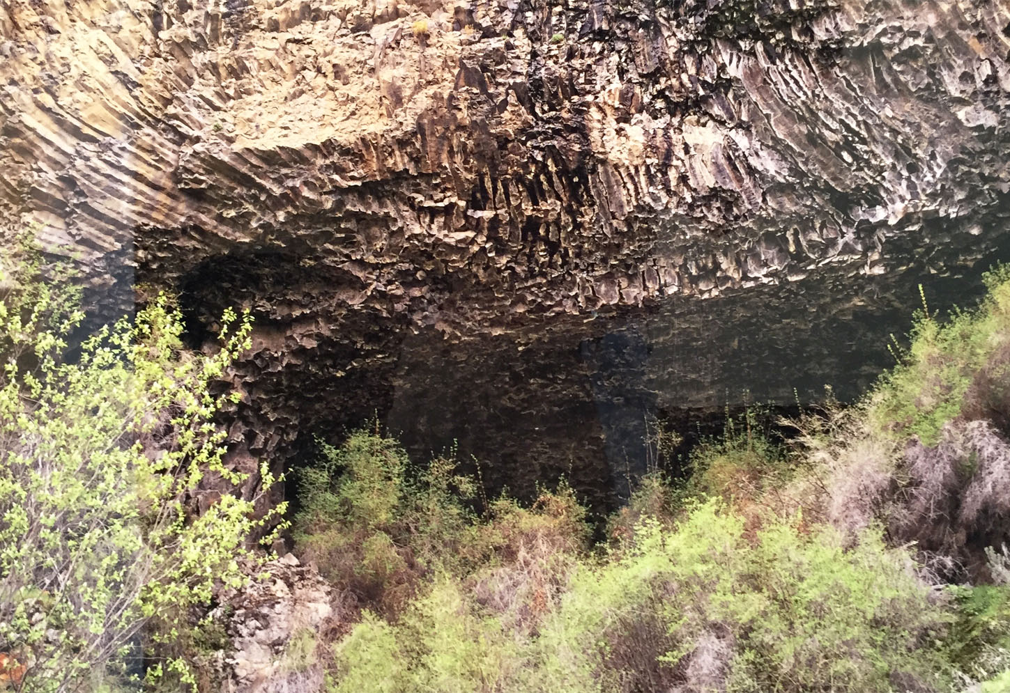 Basalt Cliff in Spring Ray Redd