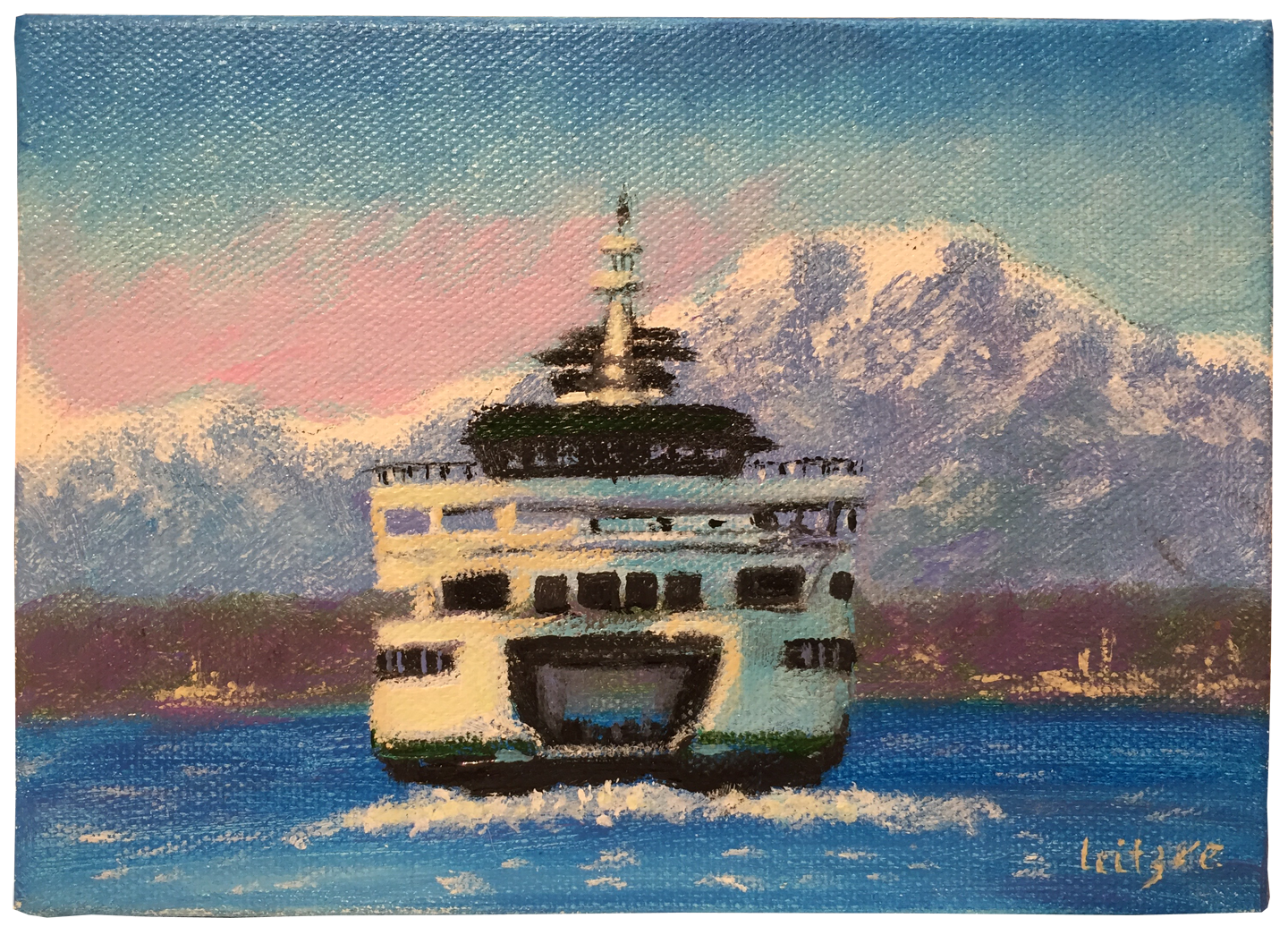 Washington State Ferry Lena Leitzke