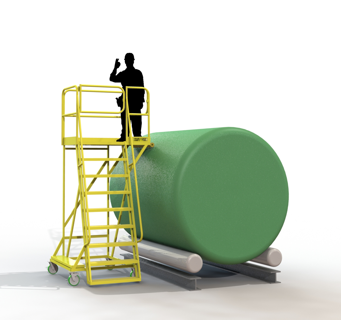 Cantilever Ladders — SAFE-T-FAB