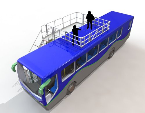 Van access platform — SAFE-T-FAB