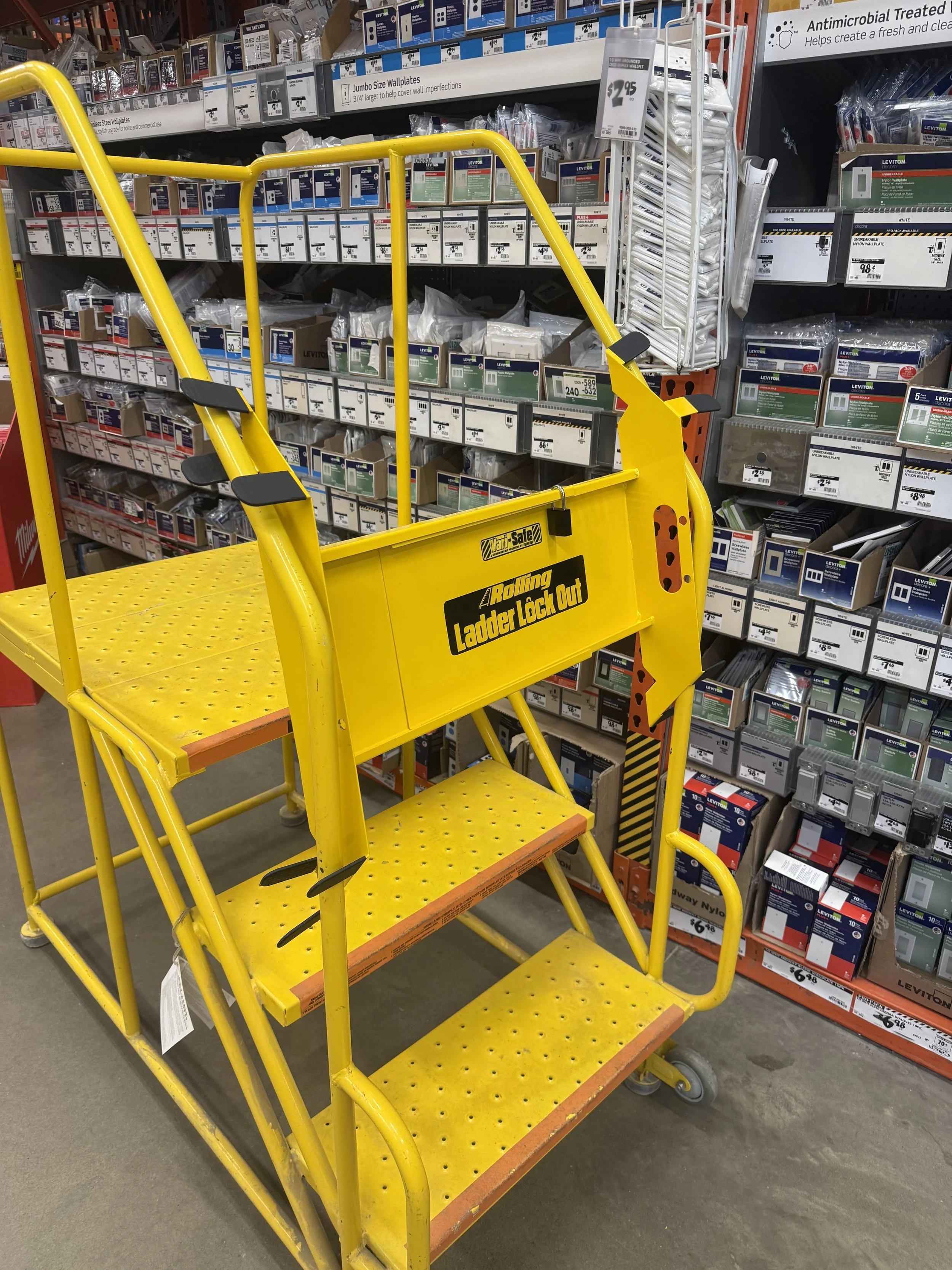 Rolling Ladder Lock-Out — SAFE-T-FAB