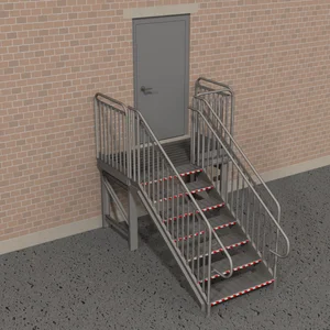 Loading Dock Stair