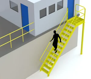 Industrial Stairway